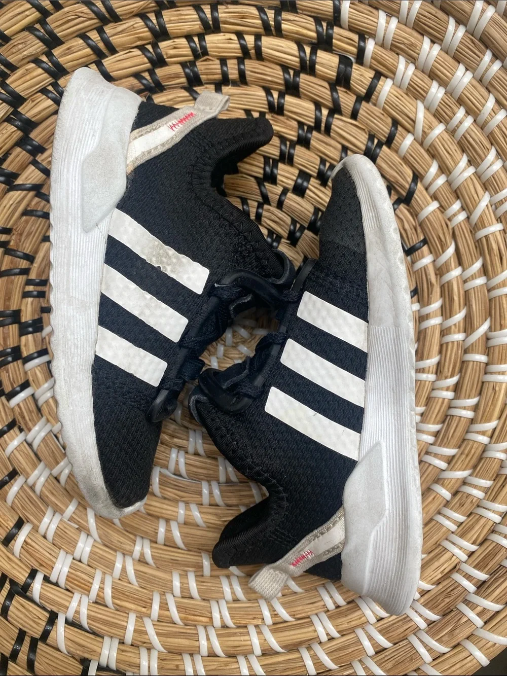 Kids Black Slip-On Adidas